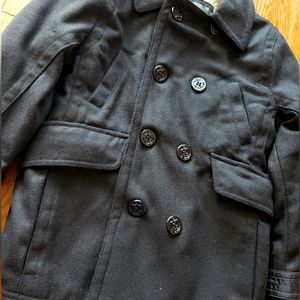 NWT Black Pea coat for Boys SZ. 8